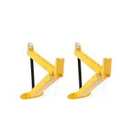Yellow support bracket for indoor A/C unit ''ACRAC'' ACRTOOLS