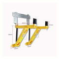 Yellow-support-bracket-for-indoor-A-C-unit-ACRAC-ACRTOOLS