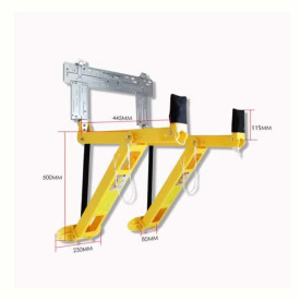 Yellow support bracket for indoor A/C unit ''ACRAC'' ACRTOOLS