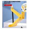 Yellow-support-bracket-for-indoor-A-C-unit-ACRAC-ACRTOOLS