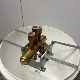 Stainless Steel Four-Way Valve Support Bracket for Brazing ACRTOOLS