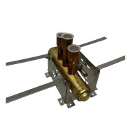 Stainless Steel Four-Way Valve Support Bracket for Brazing ACRTOOLS