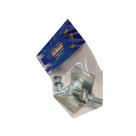 BRACKET SET with PERFORATED GALVANIZED BENT 90º CLOSED ANGLE ACRTOOLS