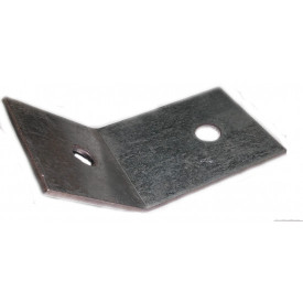 Bracket set with galvanized perforated bent 135º open angle bracket ACRTOOLS