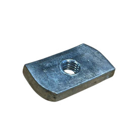 Galvanized rail support plate for M10 threaded rod with loop ACRTOOLS