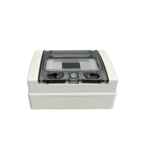 1-SLOT-plastic-box-with-door-IP65-ACRTOOLS 
