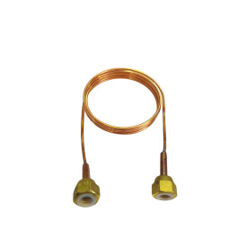 1.5m Copper Capillary Tube for Automation Connections with 1/4" Fitting ACRTOOLS