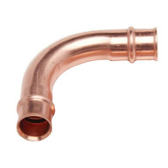 RLS USA 3/8" Refrigerant Copper Press 90 Degree Elbow