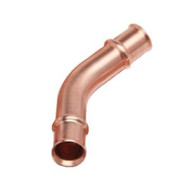 RLS USA 3/8" Refrigerant Copper Press 45 Degree Elbow