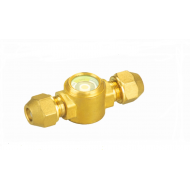 Moisture & Liquid Indicator 1/4", FLARE ,DMLI-02F,  SAFE A&T "DryAll"
