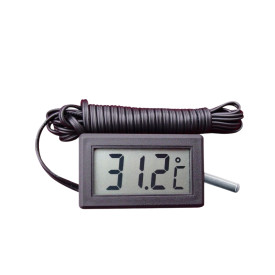THE007UN Mini Battery-Powered Recessed Remote Thermometer ACRTOOLS