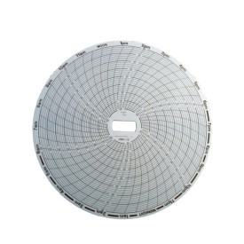 CR87-12 TEMPERATURE RECORDING CHART 24HOUR 10°C to 50°C SUPCO