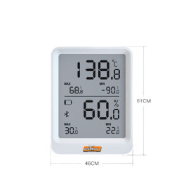 Καταγραφικό θερμοκρασίας & υγρασίας BTTH20 "πολλαπλών χρήσεων'' με Bluetooth -30/+70°C 0-100% ACRTOOLS 