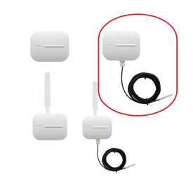 ΚΑΤΑΓΡΑΦΙΚΟ ΑΣΥΡΜΑΤΟ AKO-59820 (2400) για θερμοκρασία & υγρασία με 3m εξωτερικό αισθητήριο NTC 220V AKO 