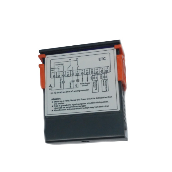 Electronic-ETC-600-Thermostat-freezers-recessed-220V-ACRTOOLS 