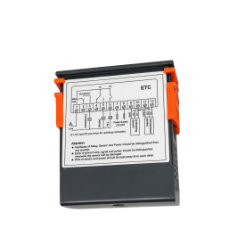 Electronic ETC-600 Thermostat for Freezers Recessed 220V ACRTOOLS