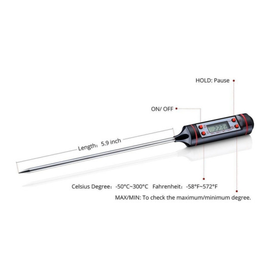 Electronic-thermometer-TP-101-50-300C