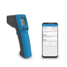 ΘΕΡΜΟΜΕΤΡΟ ΥΠΕΡΥΘΡΩΝ με laser 1:12 (-40/500°C) Si-TI3 SAUERMANN