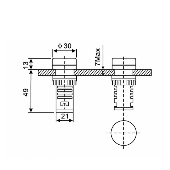 Vomvhths-F22-12VAC-DC-AD60C-22NSD-ACRTOOLS