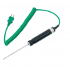 Αισθητήρας γενικής χρήσεως "καρφί" - διείσδυσης με έγχρωμη λαβή - HI766C (Black) & σύνδεσης τύπου "k", HANNA