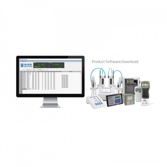 HI-92000 HANNA WINDOWS SOFTWARE HI-92000 HANNA WINDOWS SOFTWARE