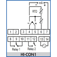  HI-CON1 – HIGH TEMPERATURE CONTROLLER KIOUR