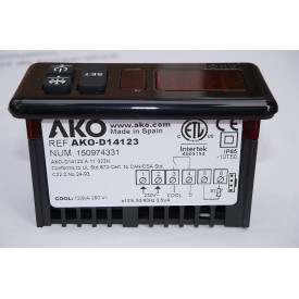 Temperature controller ,14123,-50 / +150ºC,230V,off cycle defrost,decimal point,AKO ...