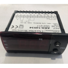 Input controllers 4/20mA Range from -999 to +999. 2 relays, panel mounting "AKO"
