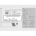 CONTROL FOR COMPRESSORS AND CONDENSER FANS, AKO-14545, with 5-stage compressor racks + 2 converter outputs, AKO CONTROL FOR COMPRESSORS AND CONDENSER FANS, AKO-14545, with 5-stage compressor racks + 2 converter outputs, AKO