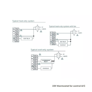 ACRTOOLS ACR-HVAC10 Programmable Digital Thermostat digital for central air conditioner
