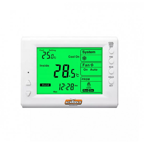 ACRTOOLS ACR-HVAC10 Programmable Digital Thermostat digital for central air  conditioner