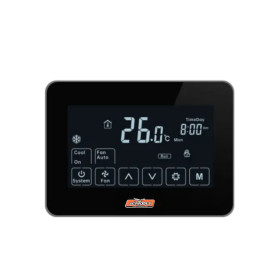 ΘΕΡΜΟΣΤΑΤΗΣ XEIPΟΣ "touch" ACR-HVAC15 με "wifi" προγραμματιζόμενο 24V LCD program επίτοιχος ACRTOOLS