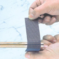 ΤΑΙΝΙΑ ΤΡΙΒΗΣ ΧΑΛΚΟΣΩΛΗΝΩΝ πολλαπλών χρήσεων (4αδα) 19.8cm x 3.8cm ACRTOOLS