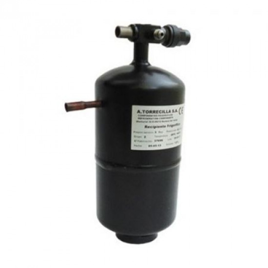 Refrigerant collection receiver 3/8-1/2ΗΡ Refrigerant collection receiver 3/8-1/2ΗΡ