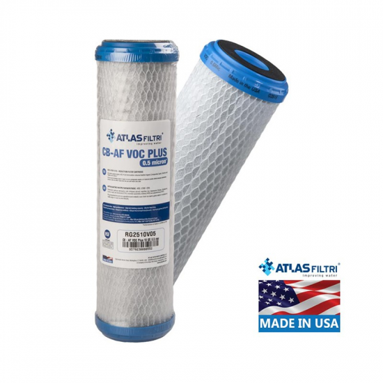 3-fold FILTER, CARBON/SEDIMENT/ODOR, 0.5 micron, SILVER ACRCB-AF VOC PLUS 3-fold FILTER, CARBON/SEDIMENT/ODOR, 0.5 micron, SILVER ACRCB-AF VOC PLUS