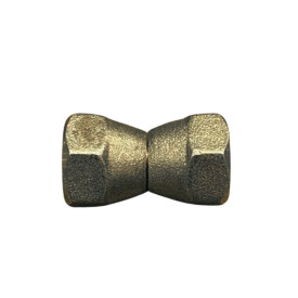 Brass Double 1/4" x 1/4" Flare Female nuts 