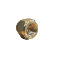 Brass flare nuts 1/4 CASTEL 