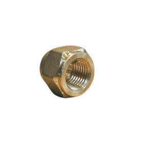 Brass flare nuts 1/4 CASTEL 