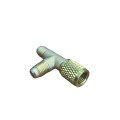Brass-T-fitting-female-1-4-flare-without-pressure-port-Schrader-valve-elbow-2-male-1-4-flare-port-VST-44X-ACRTOOLS 