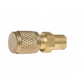 1/4" Solder-Type Brass Access Valve Complete with Cap ACRTOOLS
