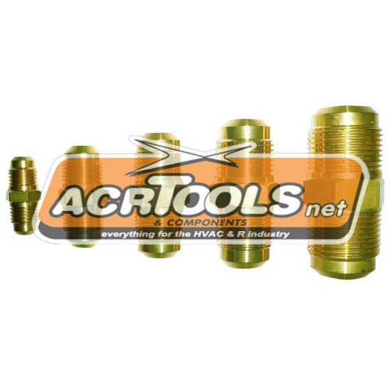 Brass-flare-connector-1-4-fl-1-4-fl-ACRTOOLS