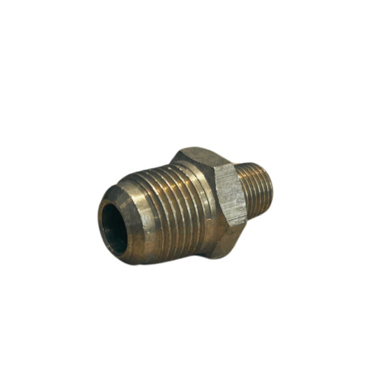 Brass-flare-connector-3-8fl-1-8npt Brass-flare-connector-3-8fl-1-8npt