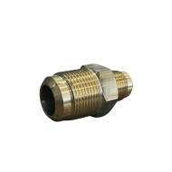 Brass flare connector 3/4FL.Male#1/2FL.Male