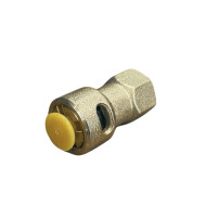 Brass Quick-Connect Flare Connector 1/4" x 1/4" – 107930/P GATOR
