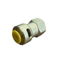 Brass Quick-Connect Flare Connector 3/8" x 3/8" 107931/P GATOR