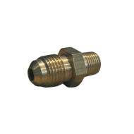 Brass flare connector 5/16FL#1/8ΝΡΤ
