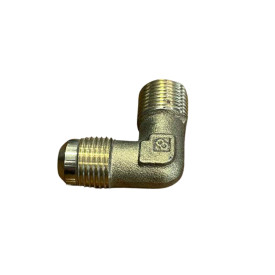  Brass flare Elbow 3/8FL#3/8ΝΡΤ