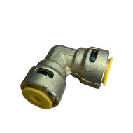 Brass Quick-Connect Flare Elbow 5/8" x 5/8" 107953/P GATOR