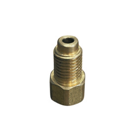 Brass flare union 1/2ACME #1/4SAE ROBINAIR 