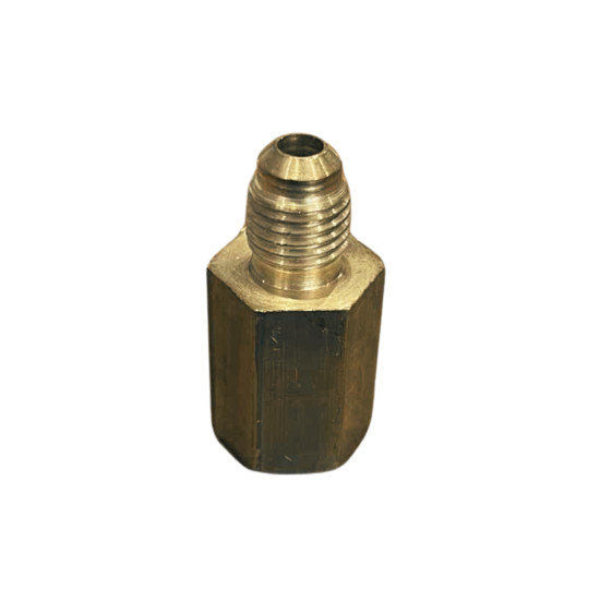 Brass-flare-addaptor-5-16female-fl-long-1-4male-fl-ACRTOOLS Brass-flare-addaptor-5-16female-fl-long-1-4male-fl-ACRTOOLS